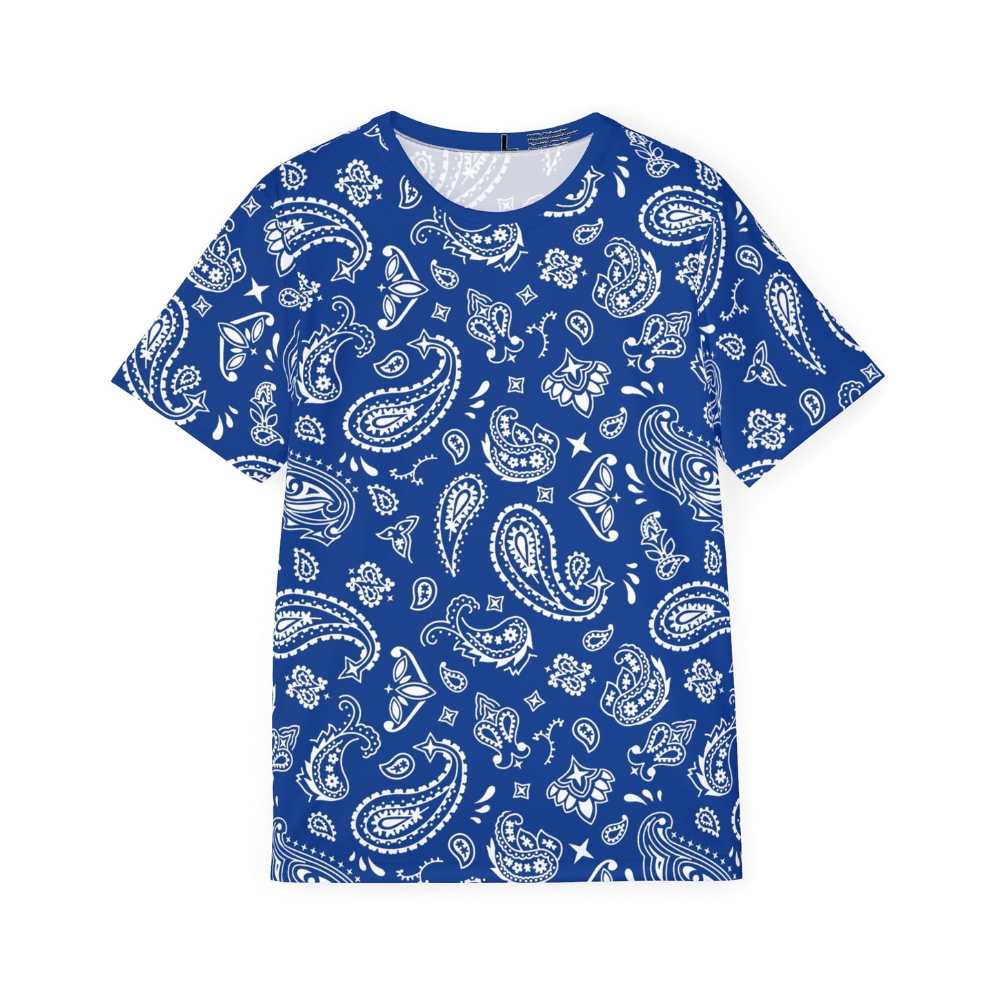 Bandana Pattern Blue Jersey
