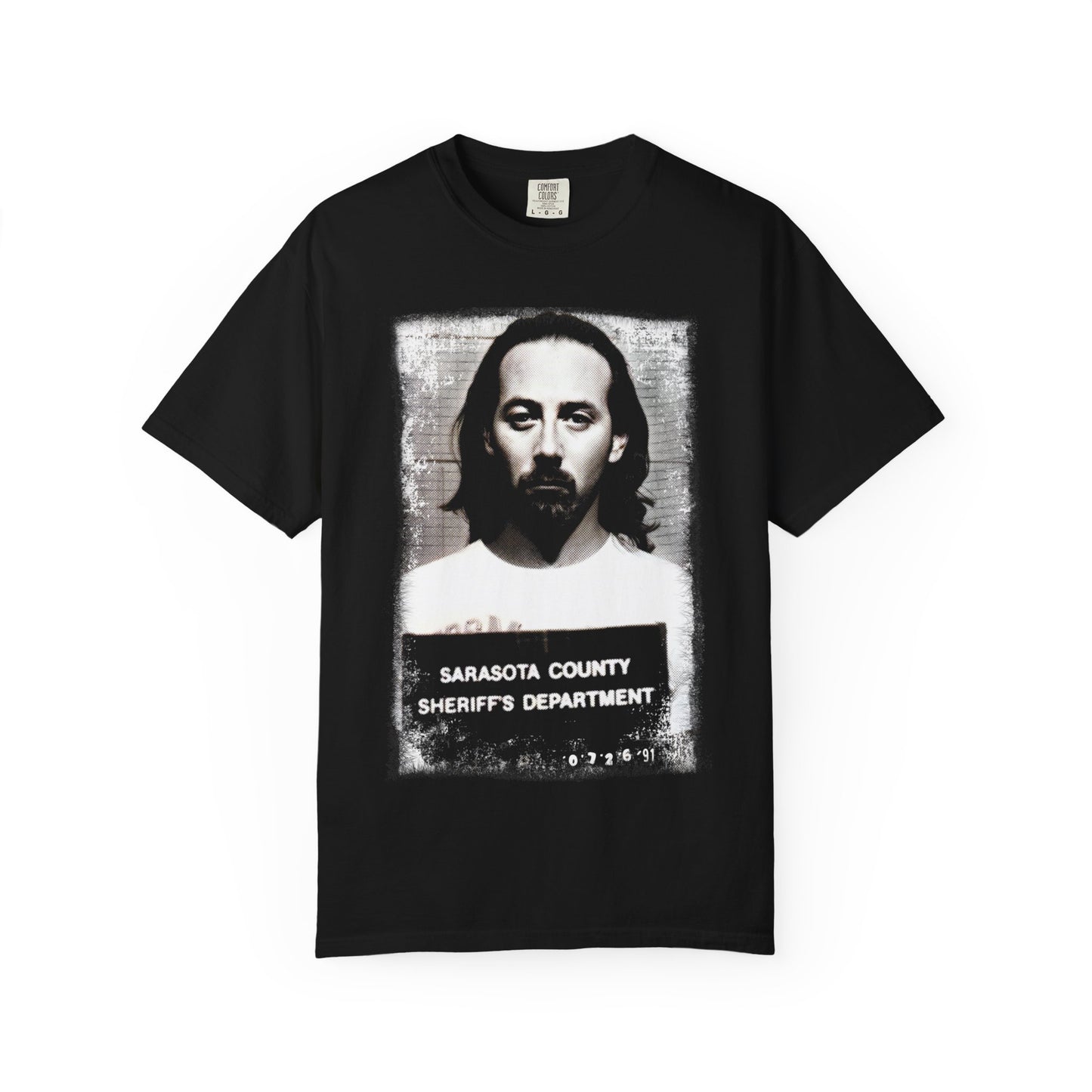 Pee Wee Herman Mugshot T-shirt