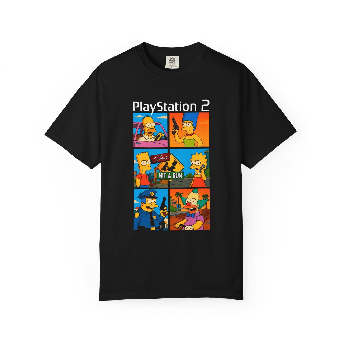 PlayStation 2 The Simpsons Hit and Run T-shirt