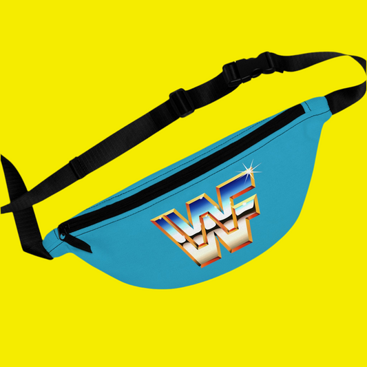 WWF 1982 Logo Turquoise  Fanny Pack