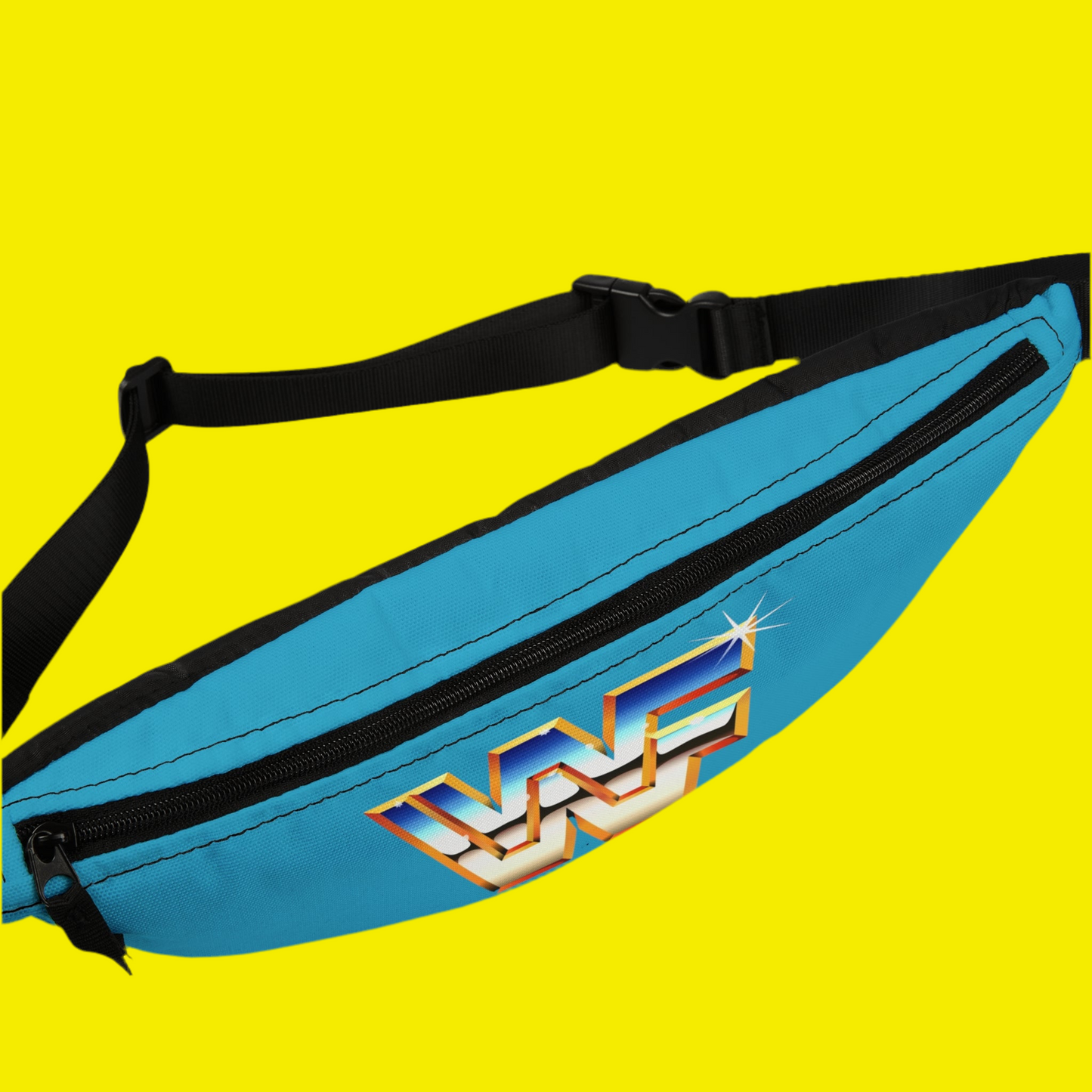 WWF 1982 Logo Turquoise  Fanny Pack