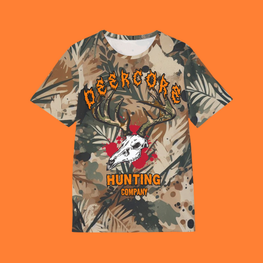 Deercore Hunting Company Skull Hunting Camo Jersey