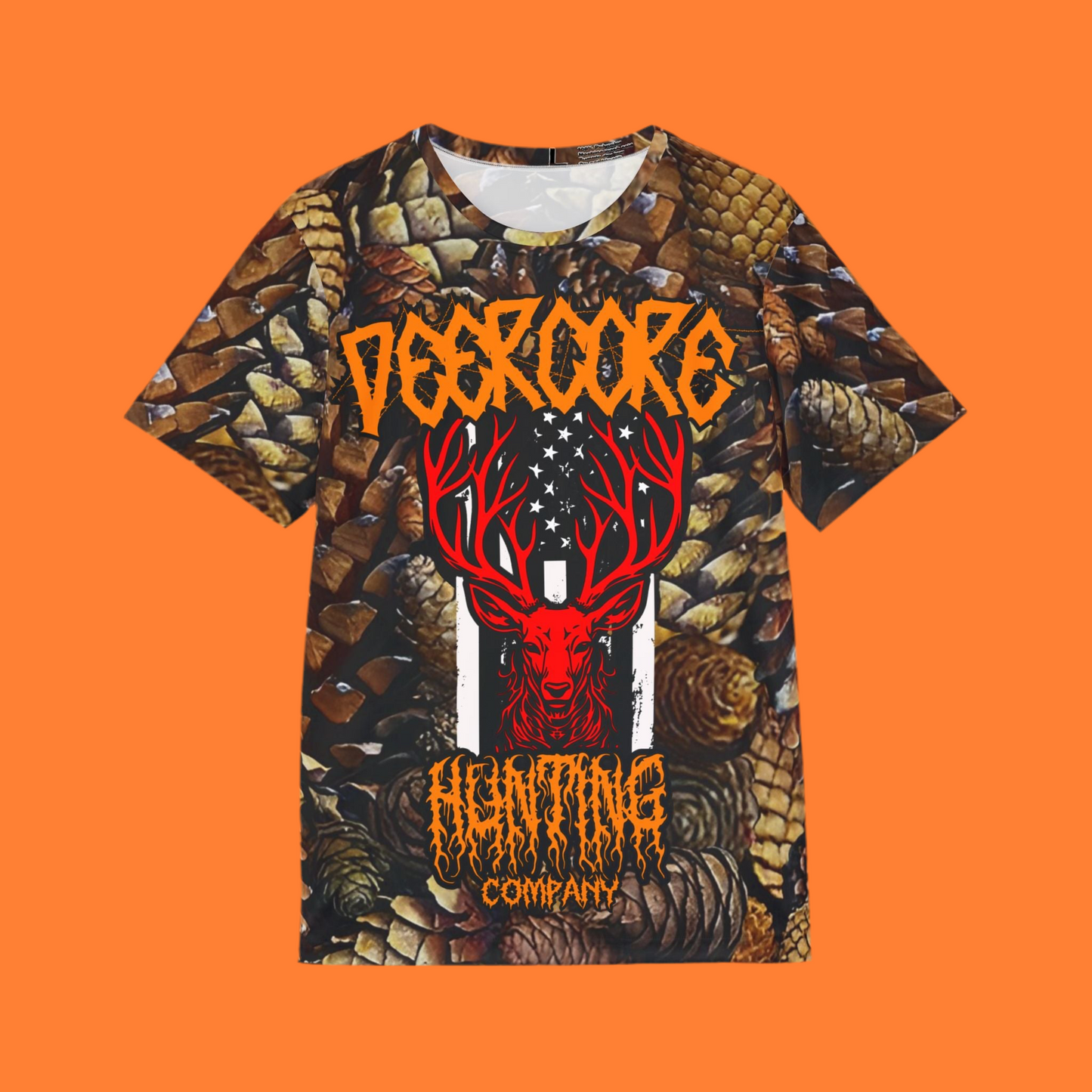 Deercore Hunting Company American Flag Hunting Camo Jersey