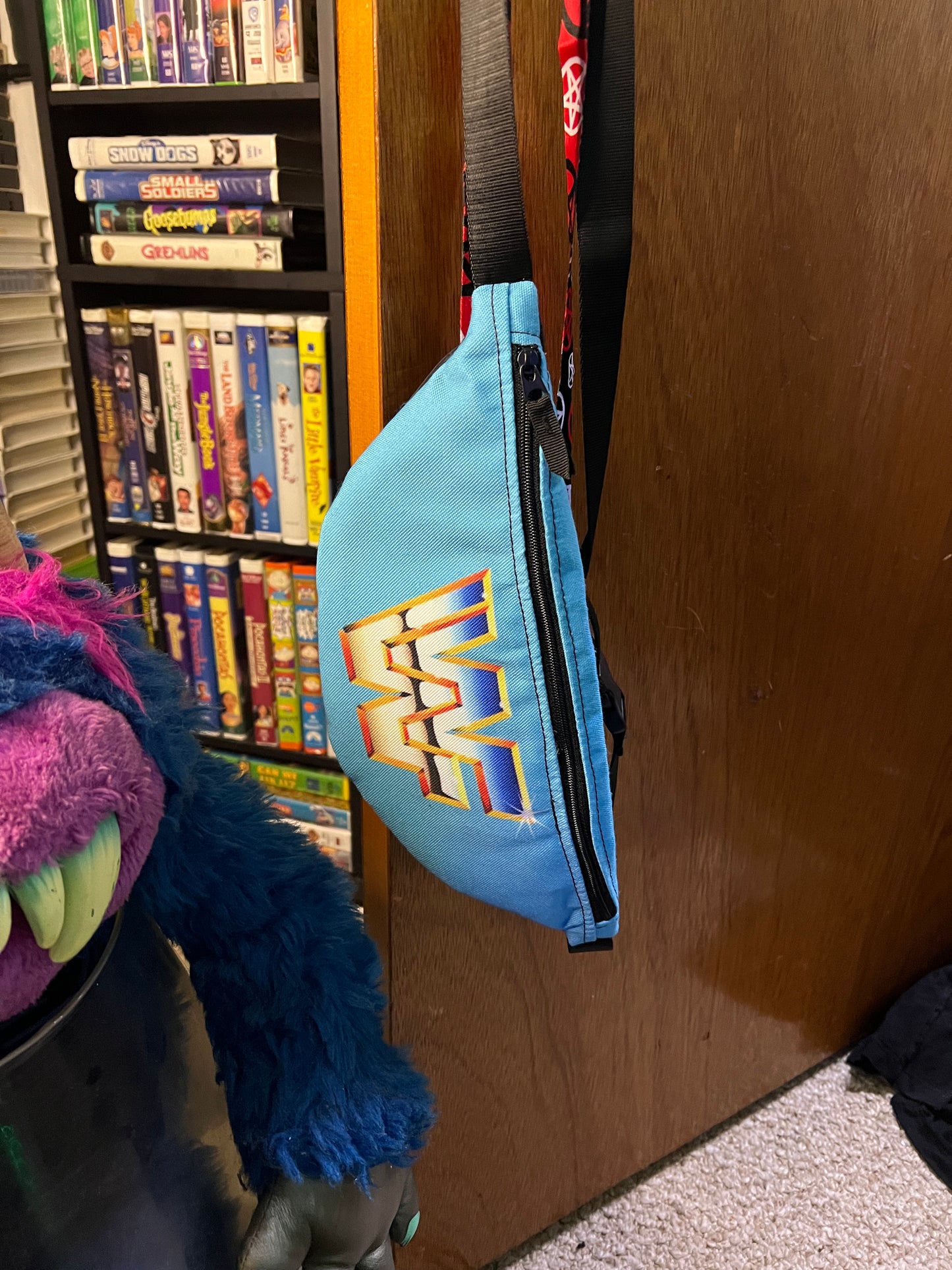 WWF 1982 Logo Turquoise  Fanny Pack